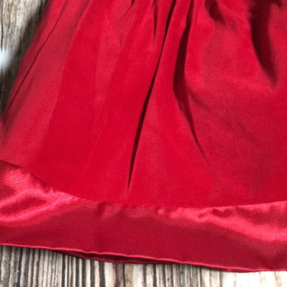 Red Velvet Dress - Picture 4 of 5